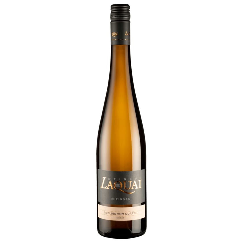 Laquai Weißwein Riesling vom Quarzit QbA feinherb 0,75l